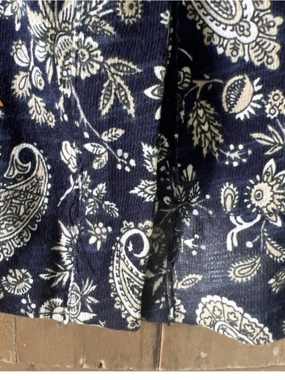 Boden Effie Dress Women’s 14 Blue Paisley Floral Collared Preppy Mini Casual - Picture 4 of 12